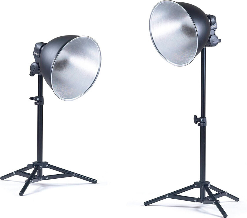 Kaiser 5862 studiolampesett E27 - 70 cm (250W)