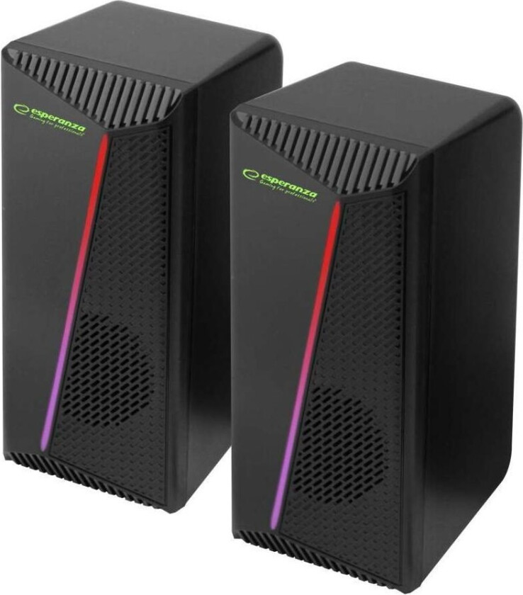 Esperanza EGS106 2.0 LED PC-høyttaler (USB)