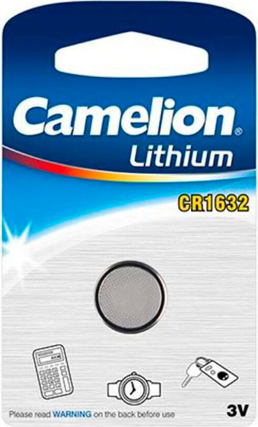 Camelion CR1632 knappcellebatteri 3V (litium)
