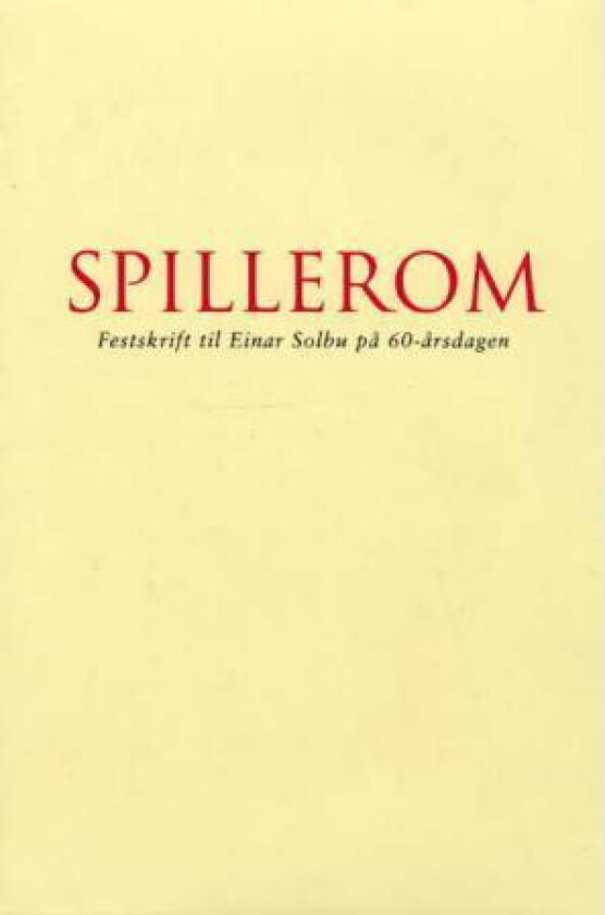 Spillerom