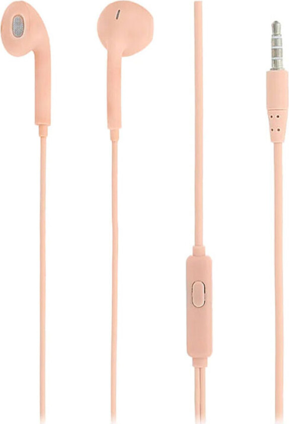Tellur Fly In-Ear ANC-hodetelefoner (3,5 mm) Rosa
