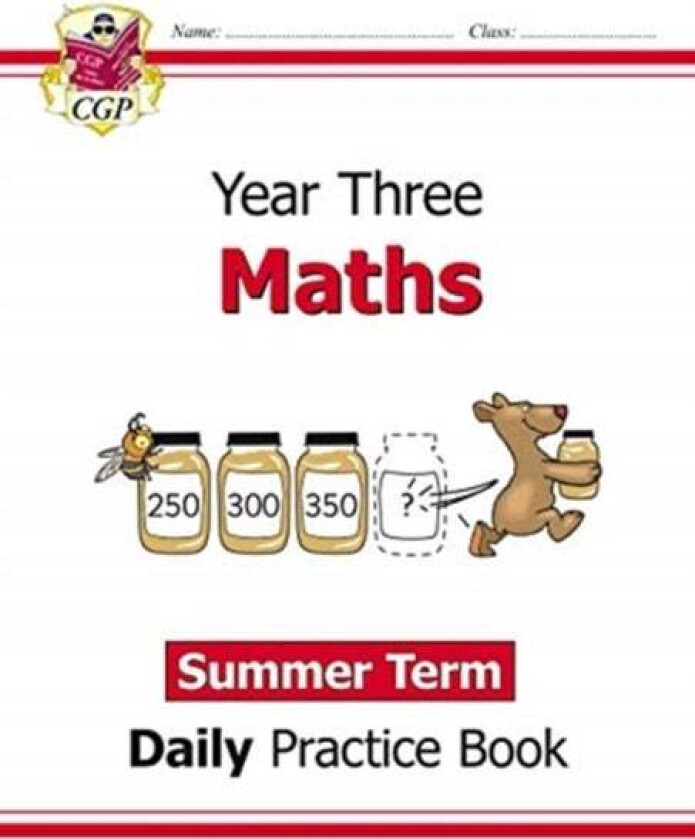 Ks2 Maths Year 3 Daily Practice Book: Summer Term Av Cgp Books