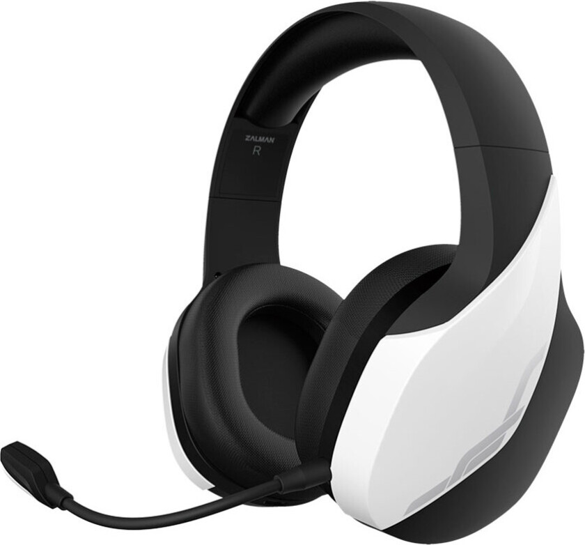 Zalman ZM-HPS700W Bluetooth 7.1 Gaming Headset (12 timer) Hvit