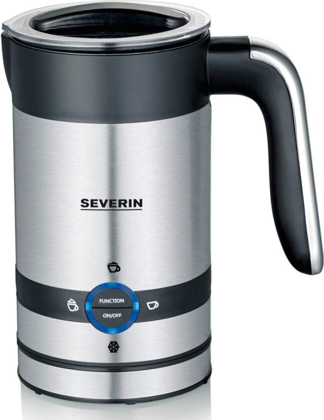 Severin SM3584 - Melkeskummer - 0.2 liter - 450 W - mattsvart / børstet rustfritt stål