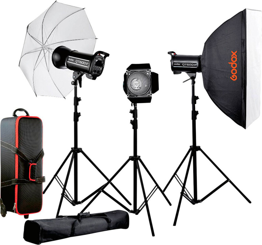 QT400II-C Studio Flash Kit (2x400Ws)