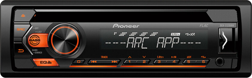 DEH-S120UBA bilradio (CD/MP3/AUX/USB)