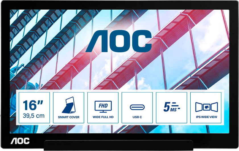 I1601P 15,6tm LED - 1920x1080/60Hz - IPS, 5ms