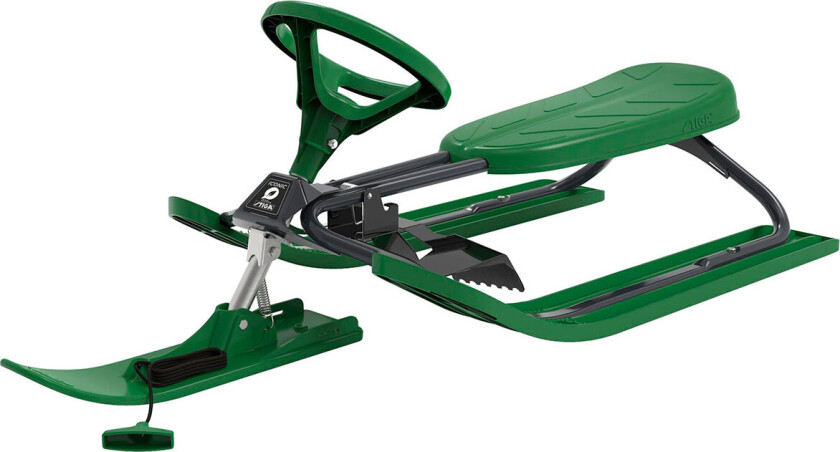 Bilde av Snowracer Iconic BIO Sled (80kg/5 år+) Grønn