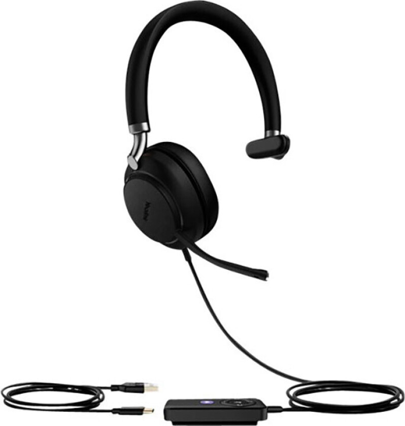 UH38 UC Mono U/O BAT-hodesett 0,8 m (USB-C)