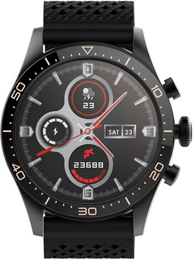 Forever Icon AW-100 Smartwatch (AMOLED) Svart
