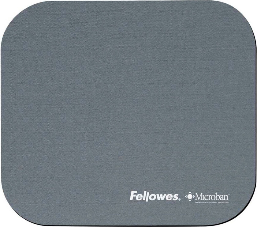 Fellowes Microban musematte (23x20,4cm) Grå