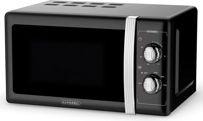 Schneider SMW20VMB Mikrobølgeovn 700W (20 liter) Sort