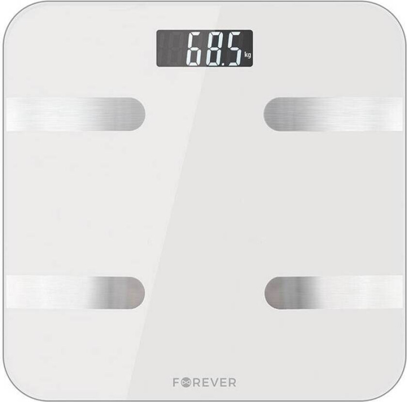 Forever AS-100 Smart Body Badevekt (Bluetooth) Hvit