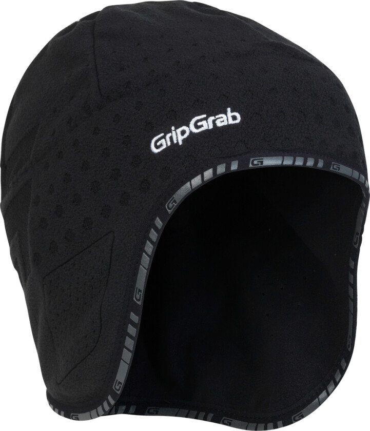 Gripgrab Aviator Windproof Thermal Skull Cap 60-63, Black