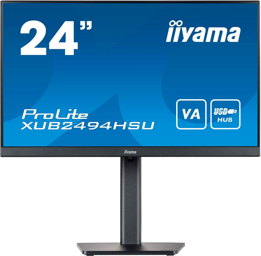 Iiyama ProLite XUB2494HSU-B2 23,8tm LED - 1920x1080/75Hz - VA, 4ms