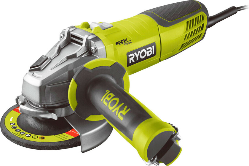 Bilde av Ryobi RAG950-S125 vinkelsliper - Ã125mm (950W)