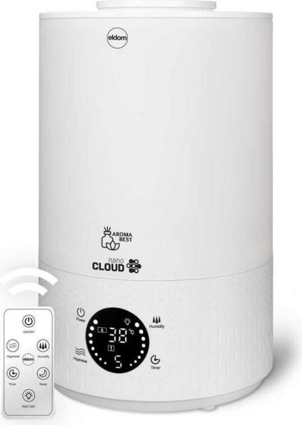 Bilde av Eldom NU40 luftfukter - 35m2 (2800ml)