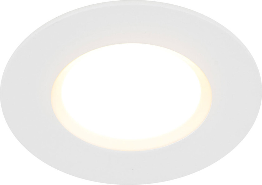 Siege LED Innfelt spot - Ã8,5cm (4,7W) Hvit