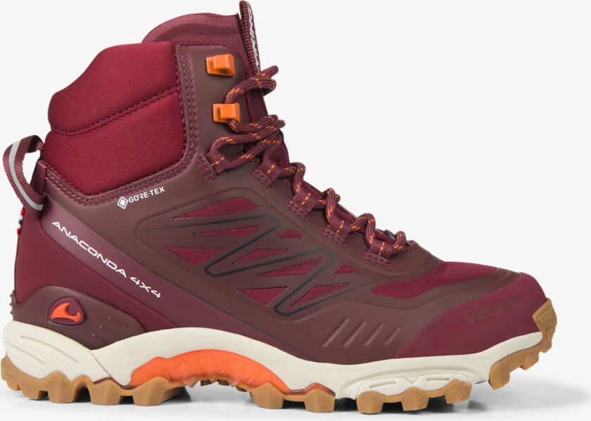 Unisex Anaconda 4x4 Mid Gore-Tex 36, Bordeaux
