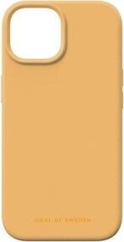 IDEAL OF SWEDEN IDEAL SILICONE CASE IPHONE 15 APRICOT