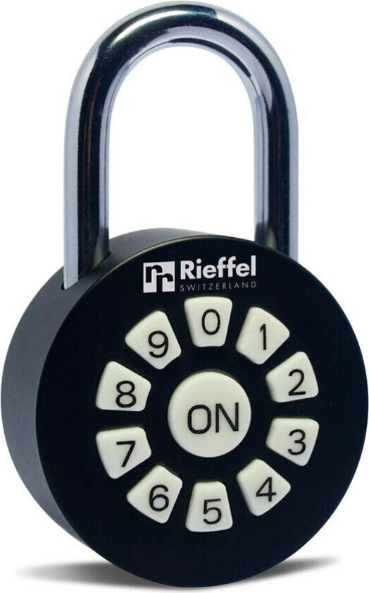 hengelås m/nummerkode/app