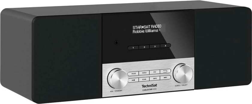 TechniSat Cablestar 400 DAB/FM/Internett-radio 20W (DVB-C)