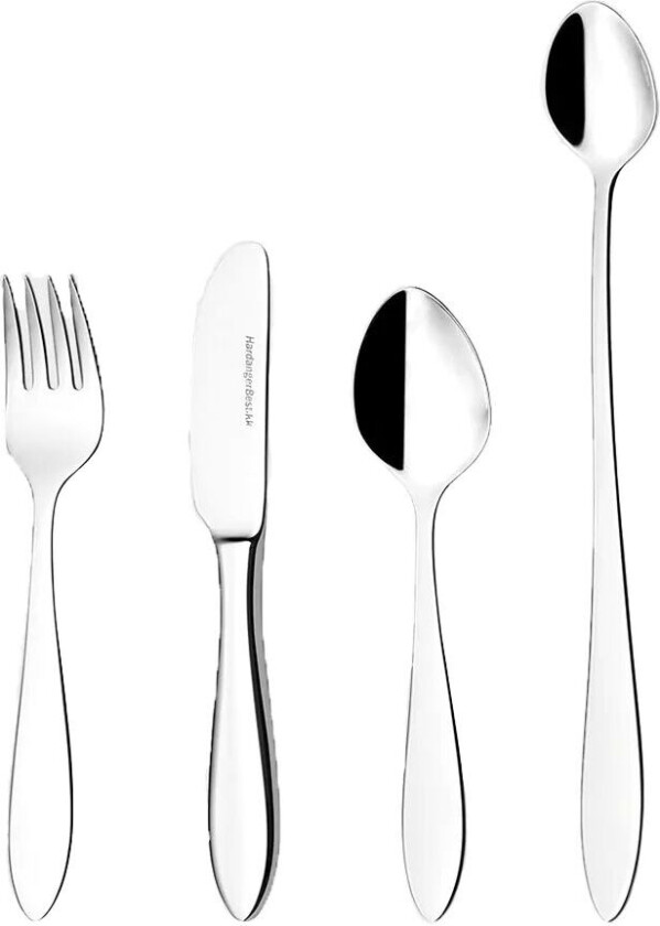 Fjord barnebestikk 4 deler Rustfritt stål