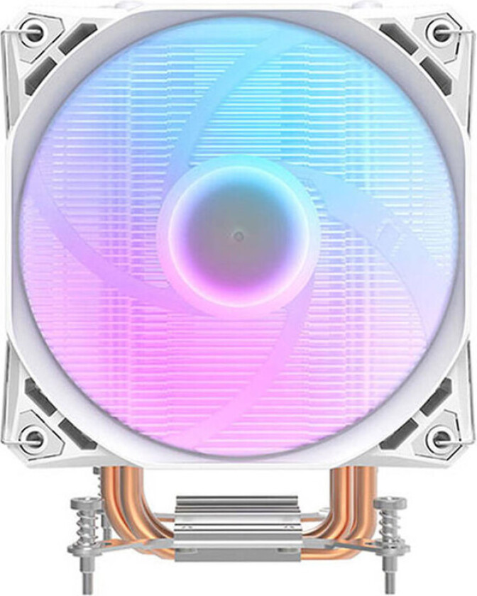 Darkflash S11 PRO CPU-kjøler m/ARGB - 120x130 mm (1800RPM) Hvit