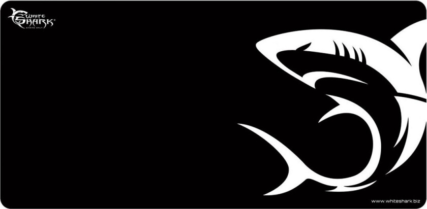 White Shark MP-115 Antiskli Musematte (137,5x67,5 cm) Svart