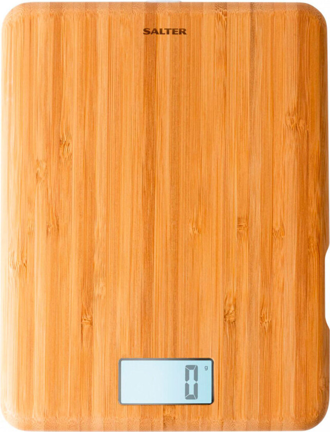 Salter 1094 Bamboo Digital kjøkkenvekt (5 kg/1g)