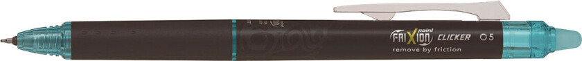 Pilot Frixion Point Clicker m/klikk (0,5 mm) Lyseblå