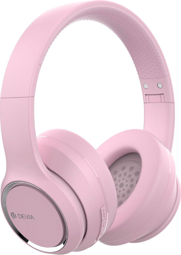 Devia Kintone Bluetooth Over-Ear-hodetelefoner (18 timer) Rosa