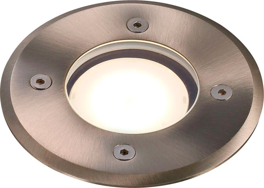 Pato Rund Innfelt spotlight GU10 - 11cm (35W) Rustfritt stål