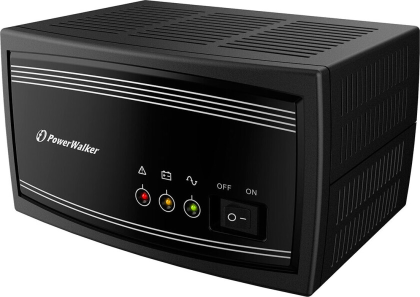 Bluewalker 650 SW FR Inverter UPS Nødstrømforsyning 650VA 325W (1xUttak) Pure Sine