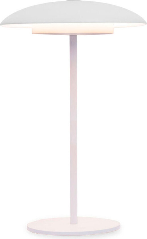 Ny hage Sardinia 30 dimbar bordlampe - 400lm/3000K (oppladbar) Blanca