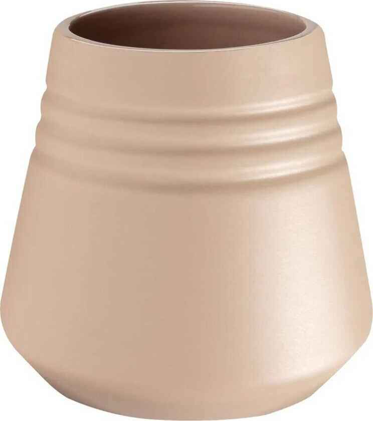 Lines vase 8 cm Beige