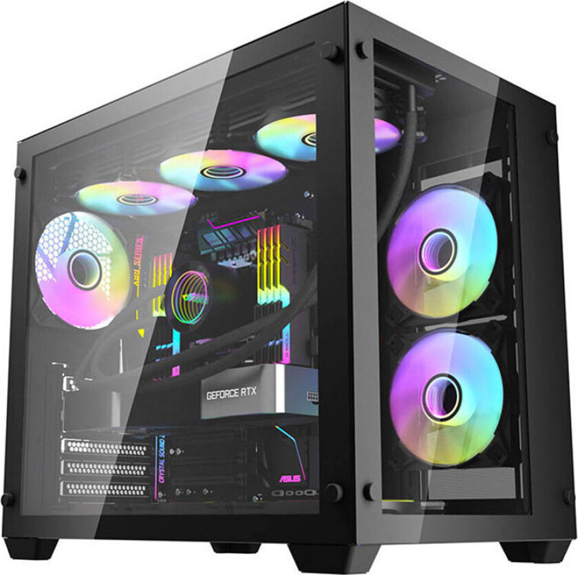 Darkflash C285 PC-deksel (ATX/Micro-ATX/ITX)