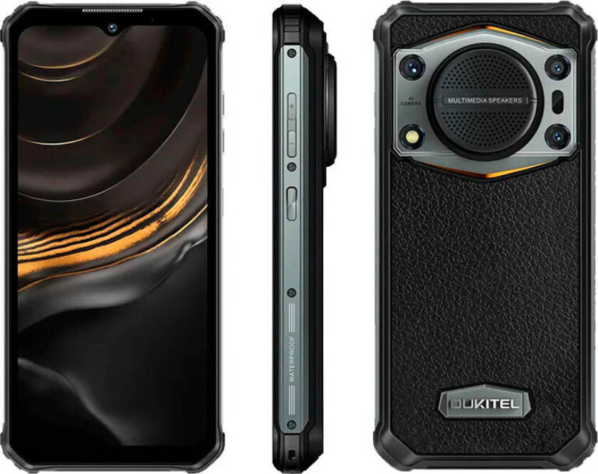 Oukitel WP22 smarttelefon 256/8GB 6.58tm (dobbelt SIM) svart