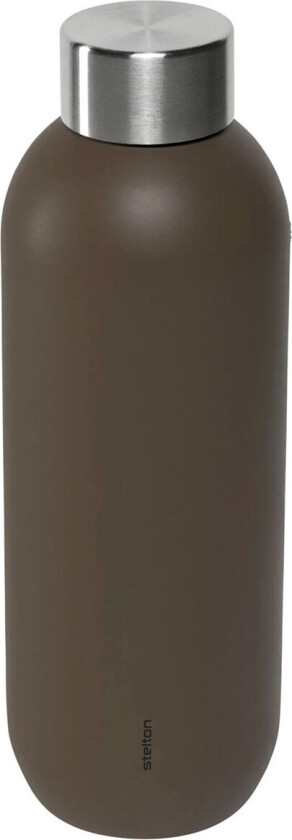 Stelton Keep Cool termosflaske (0,6 liter) myk bark