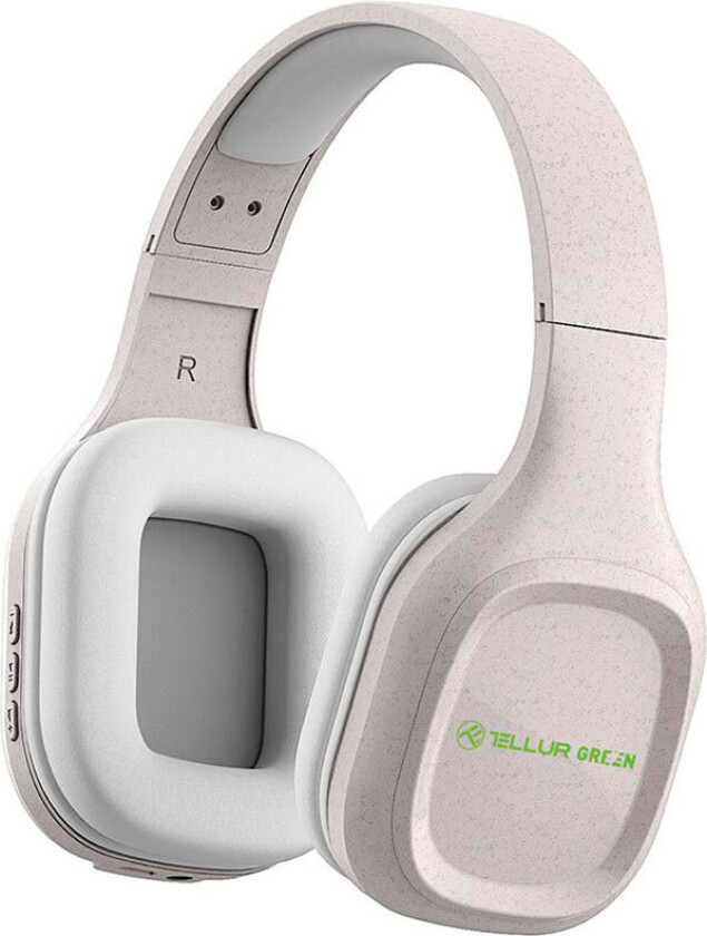 Tellur Green Bluetooth Over-Ear-hodetelefoner (8 timer)
