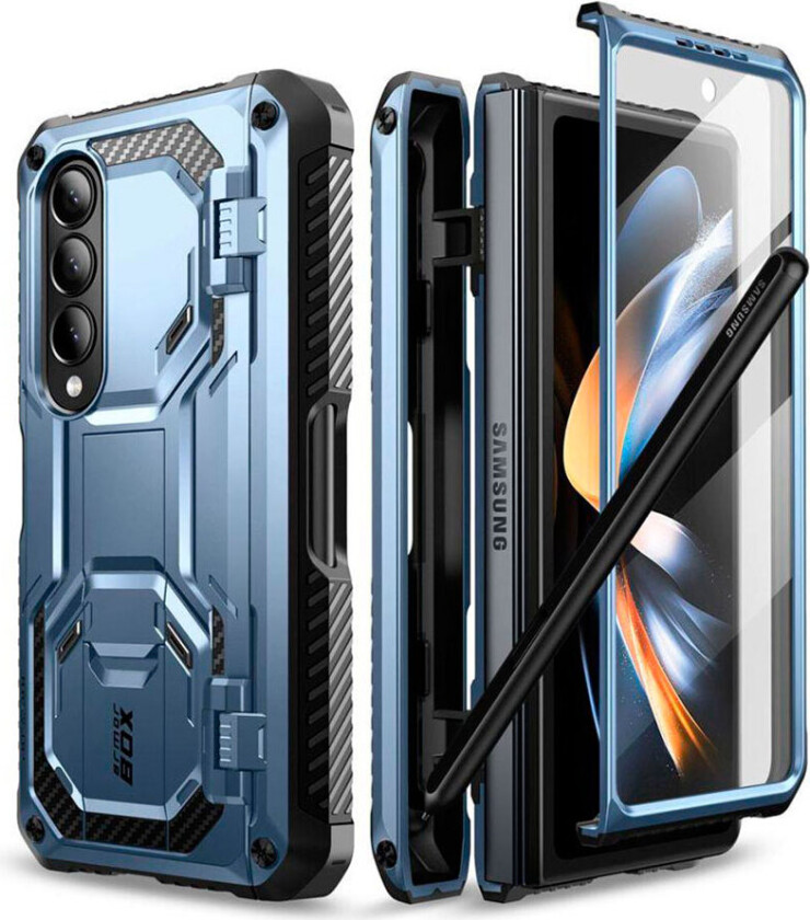 IBLSN Armobox Samsung Galaxy Z Fold 4 deksel m/penn (foran/bak) tilt