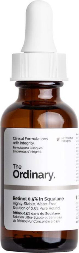 Retinol 0.5% in Squalane, 30 ml