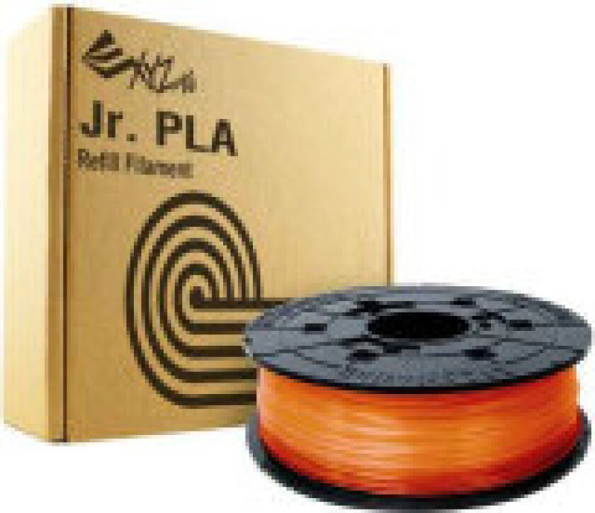 DaVinci PLA 3D Filament/NFC Junior (600g) Klar mandarin