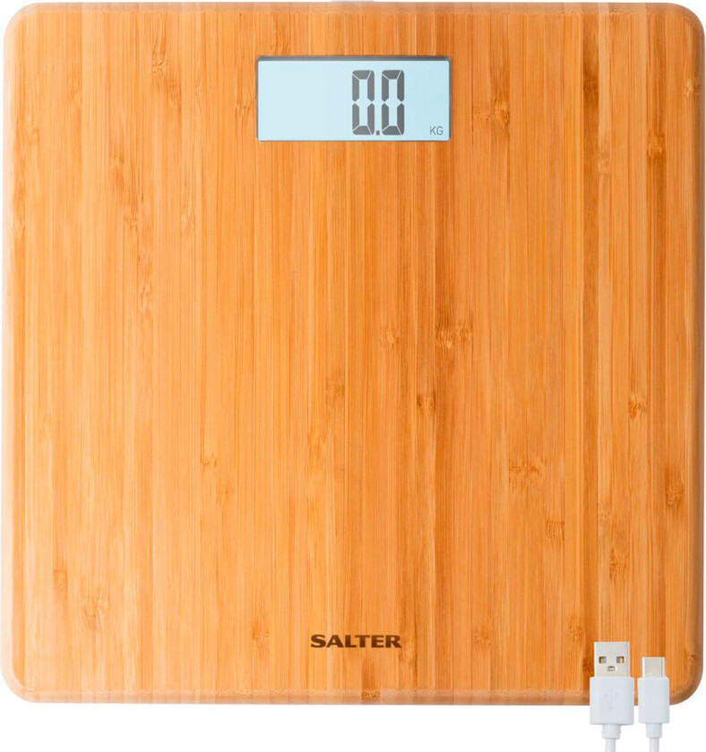 Salter Bamboo Badevekt (150 kg)