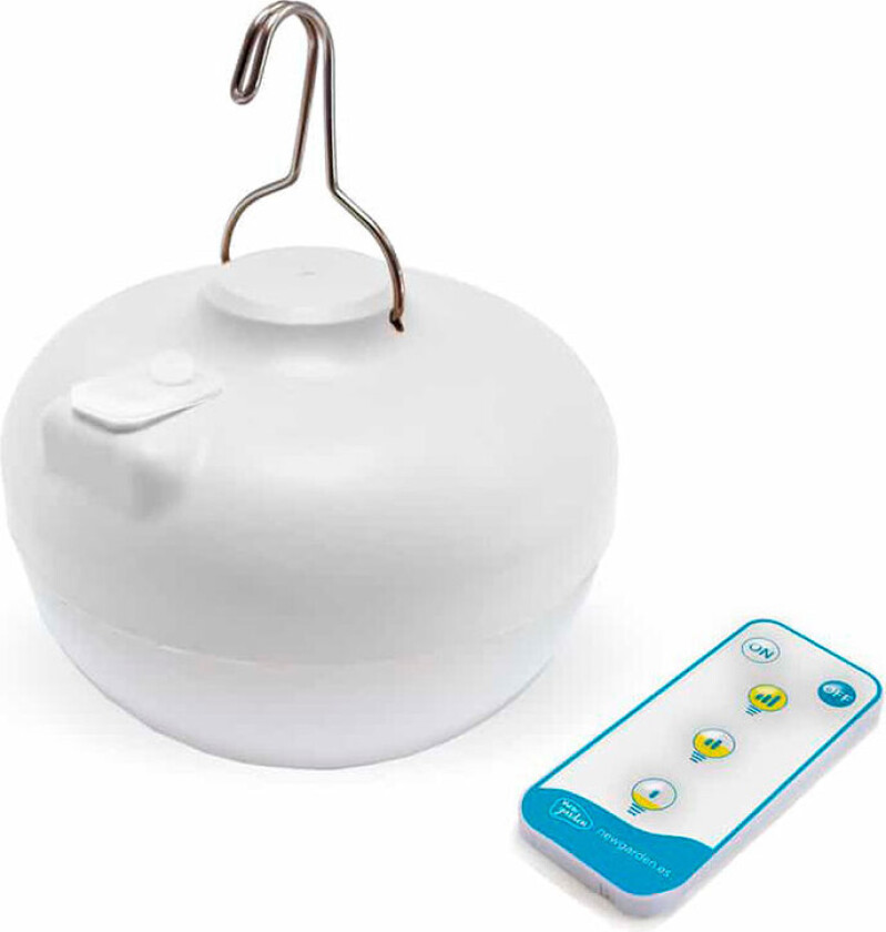 Ny hage 9W Cherry bordlampe - 900lm/3000K (oppladbar) Hvit