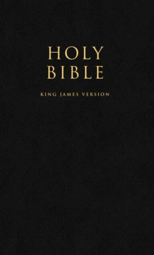 HOLY BIBLE: King James Version (KJV) Popular Gift & Award Black Leatherette Edition av Collins KJV Bibles