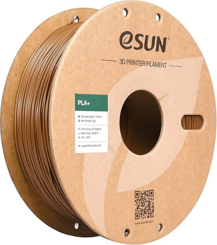 eSUN PLA+ 1.75mm 1kg - Brown