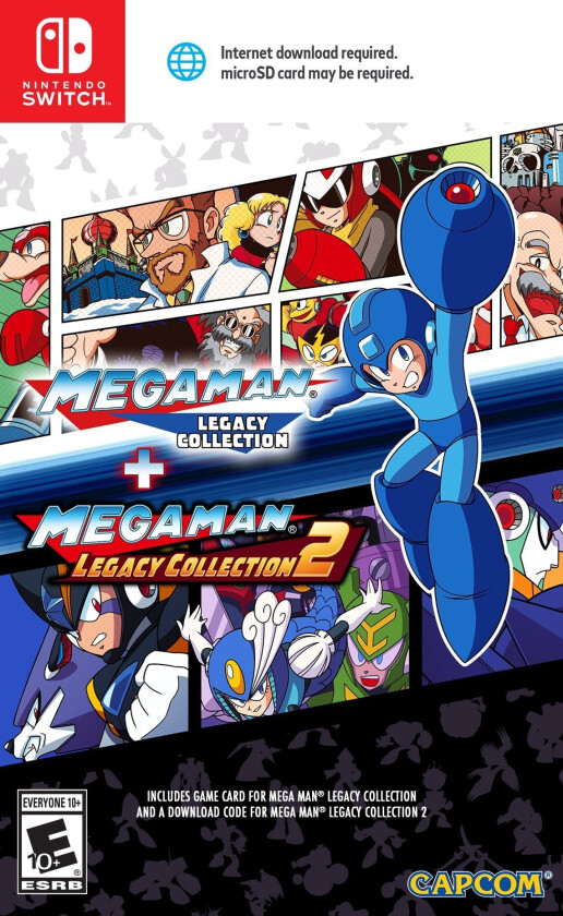 Mega Man: Legacy Collection 1 & 2 Combo Pack - Nintendo Switch - Platformer