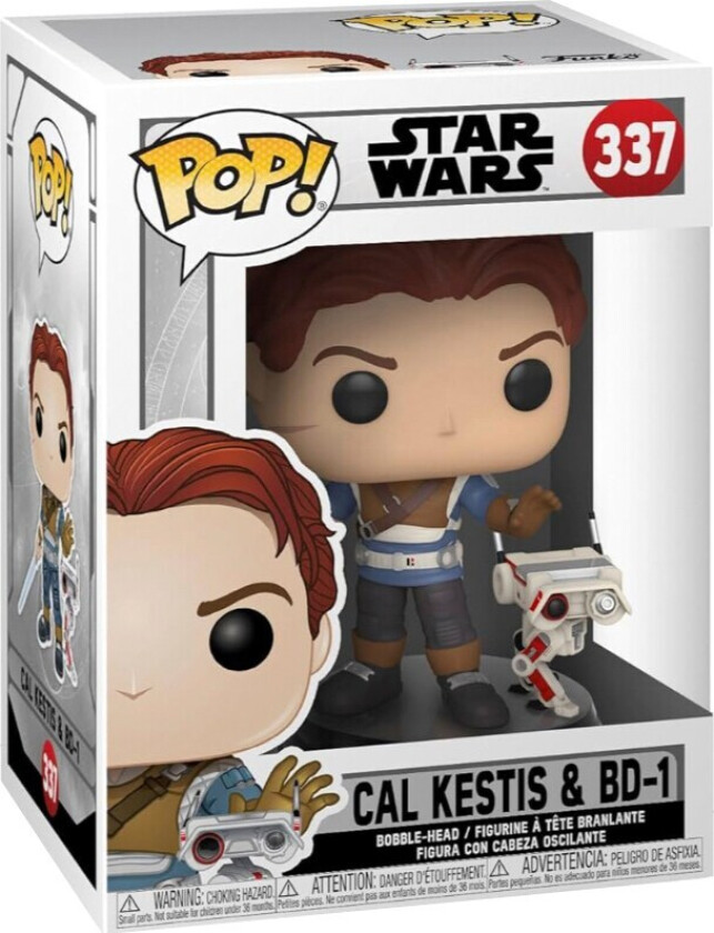 - POP Vinyl Jedi Fallen Cal Kestis & BD1 - Figur