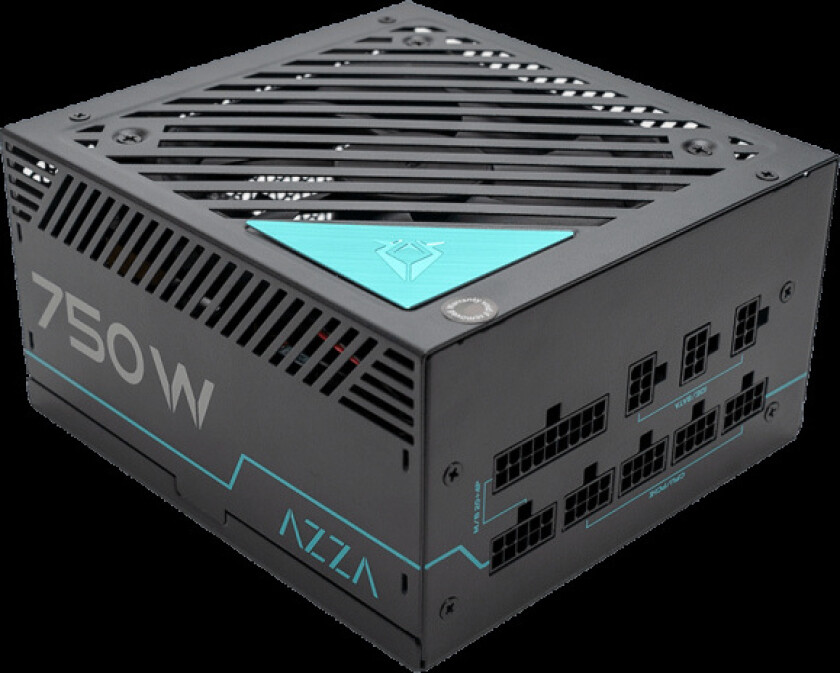 - power supply - 750 Watt Strømforsyning (PSU) - 750 Watt - 120 mm - 80 Plus Gold sertifisert